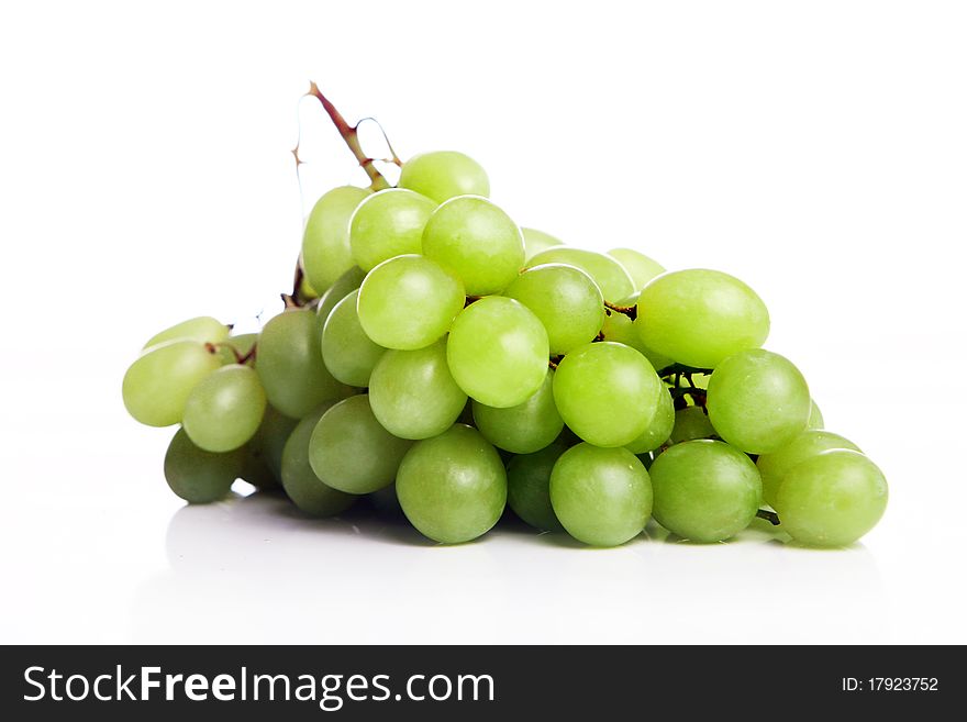 Fresh and wet grape