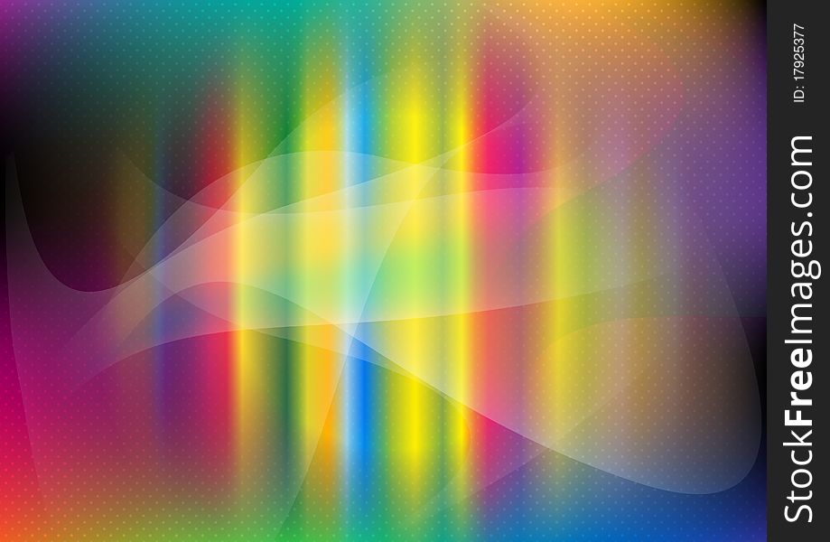 Color cosmic background