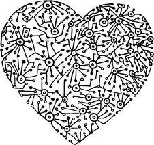 Vector Abstract Heart Unique Illustration Stock Image Vector Abstract Heart Unique Illustration Stock Image