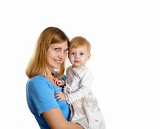 Young Mother Having Fun With Her Little Son Royalty Free Stock Image Young Mother Having Fun With Her Little Son Royalty Free Stock Image
