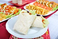 Diet Surimi As Kebab Stock Image Diet Surimi As Kebab Stock Image