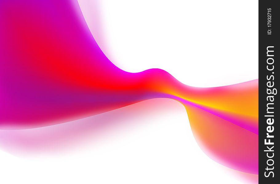 Colorful Abstract Waves Background