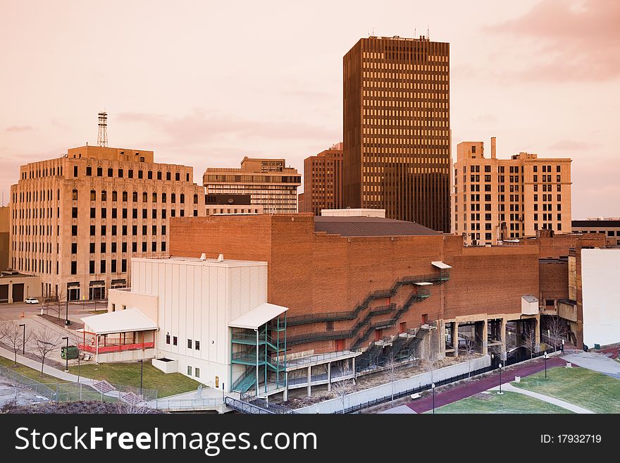 Downtown Of Akron