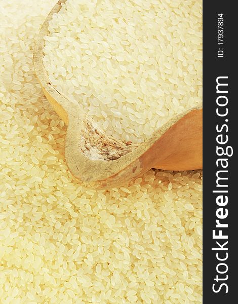 A background from the rice grains