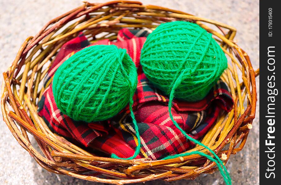 Cute homily knitting yarn balls