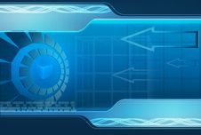 Blue Technology Background Stock Images Blue Technology Background Stock Images