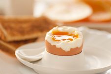 Soft Boiled Egg Stock Image