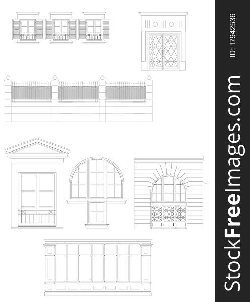 Building Elements Made In CAD