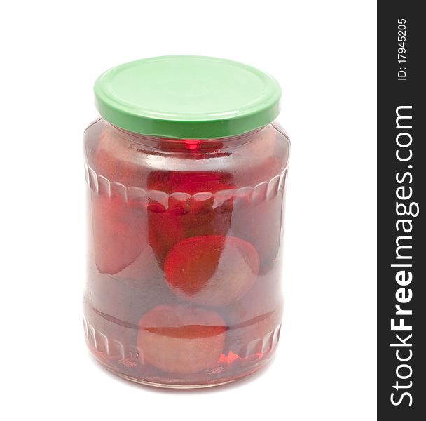 A Jar With Compote