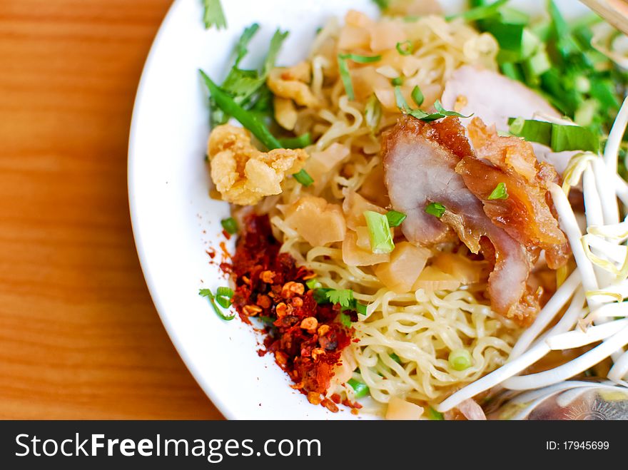 Asian style noodle