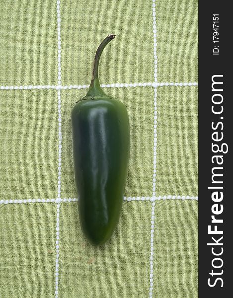 Hot and Spicy Jalapeno Pepper Food Background