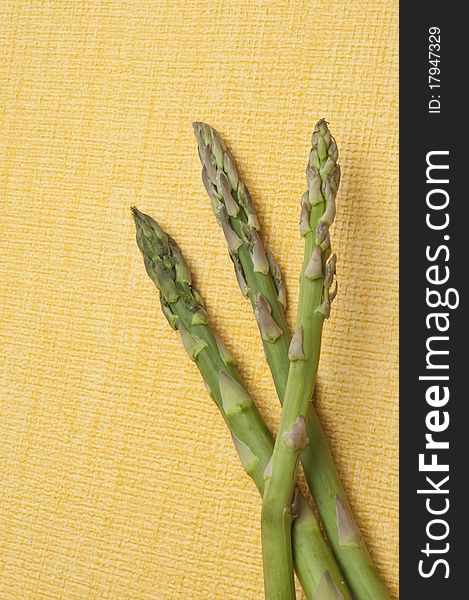 Vibrant Asparagus Food Background Delicious Food Concept.