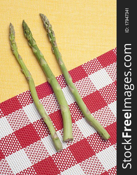 Vibrant Asparagus Food Background