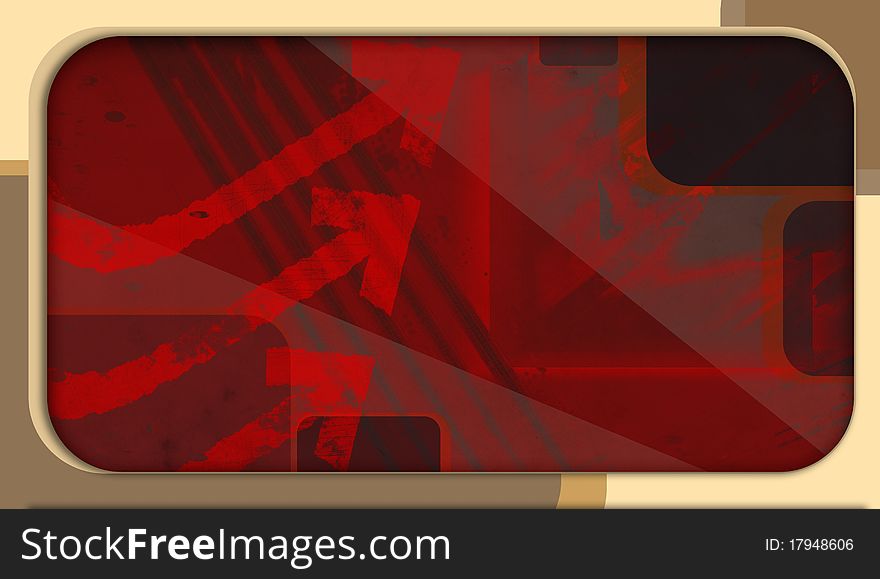Abstract retro background with arrows. Abstract retro background with arrows