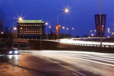 Beijing City At Dusk. China Royalty Free Stock Photography Beijing City At Dusk. China Royalty Free Stock Photography