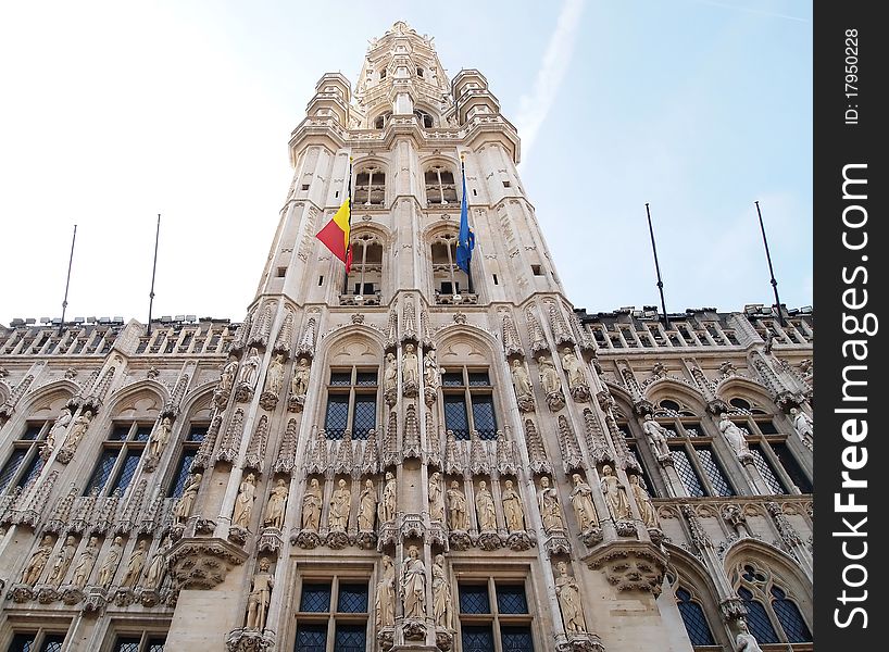 Grand Place or Grote Markt in Brussels, Belgium , Europe