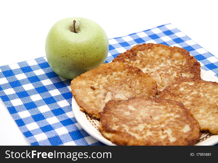 Potato Pancakes With Apple