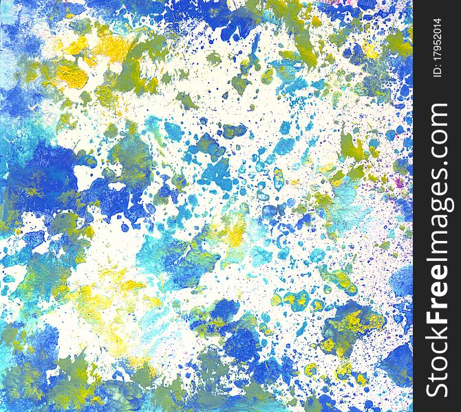 Abstract art background. Hand-painted background