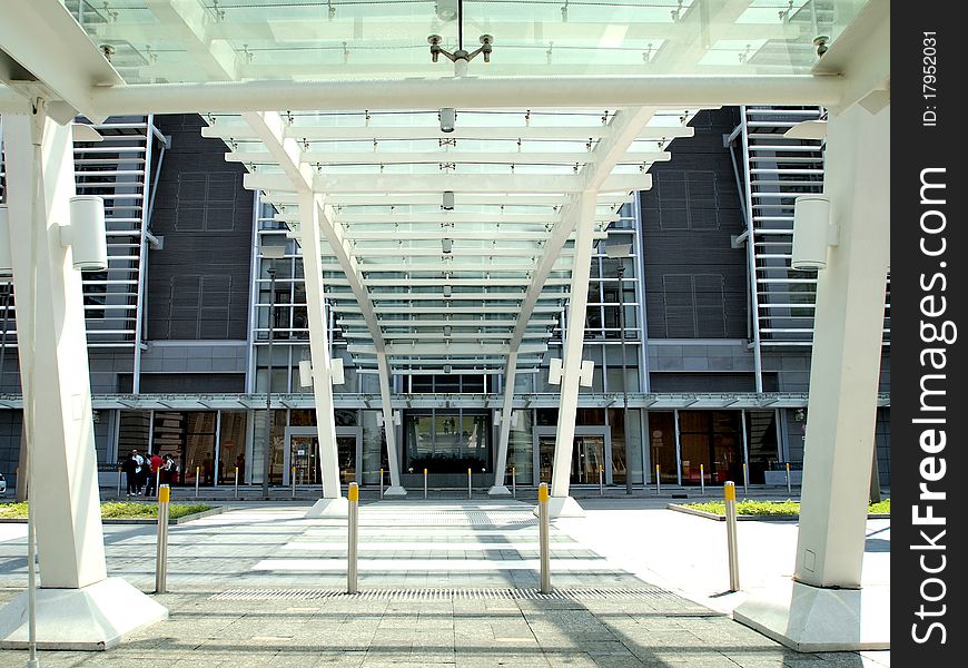 It is a zebra cross for people walk through the office