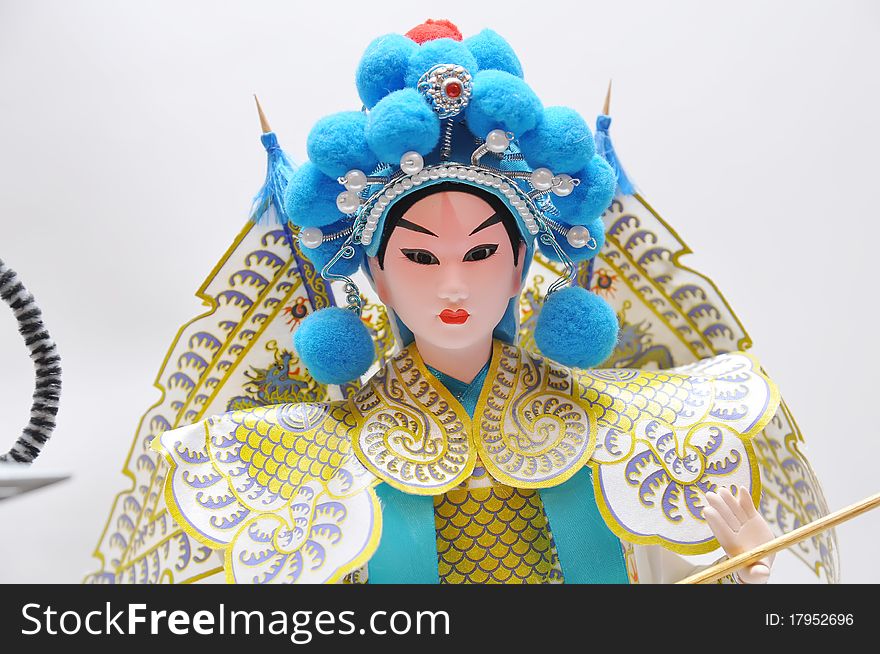 Peking opera characters，which taken in china