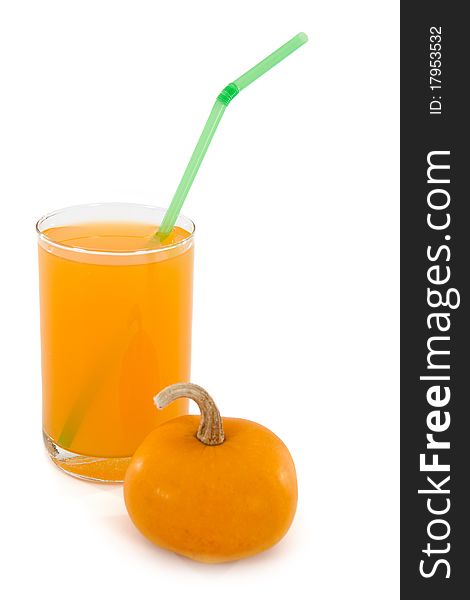 Pumpkin Juice In A Glass