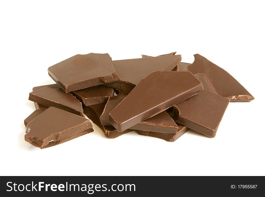 Chocolate pieces