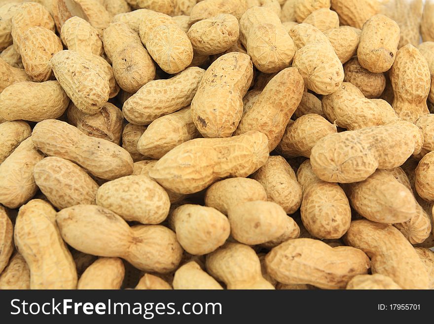 Peanut Shell Pile