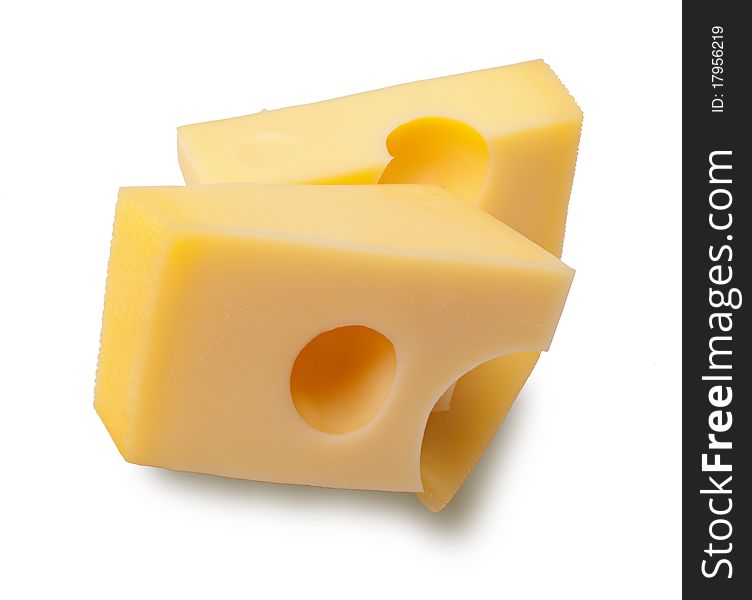 Isolated Cheese