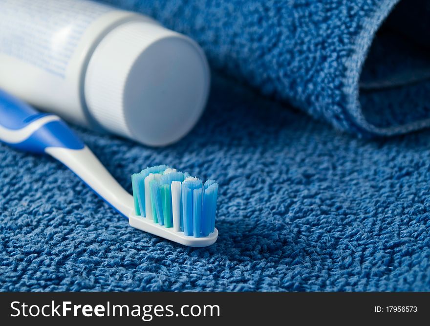 Toothbrush And Toothpaste