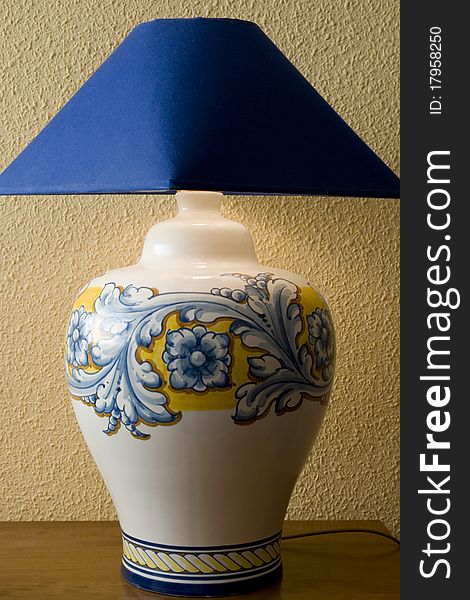 Talavera ceramic lamp