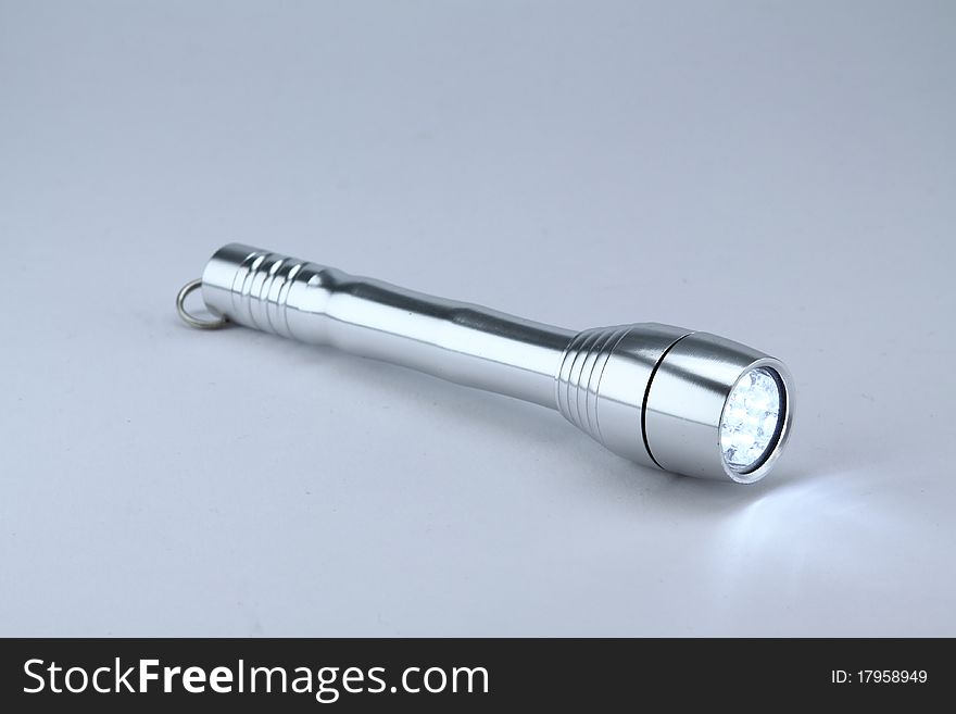 LED torch with light