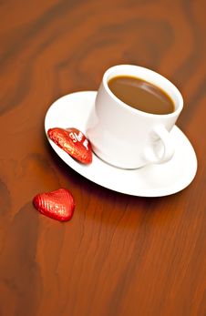 Coffee& Candy. Stock Image
