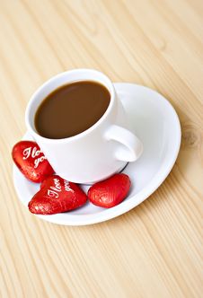 Coffee& Candy. Stock Photography Coffee& Candy. Stock Photography