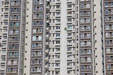 Residential Buildings In Hong Kong Stock Images