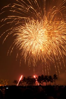 Fireworks Exploding Stock Photography Fireworks Exploding Stock Photography