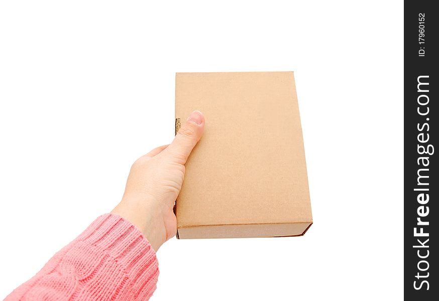 Woman Hand With Box