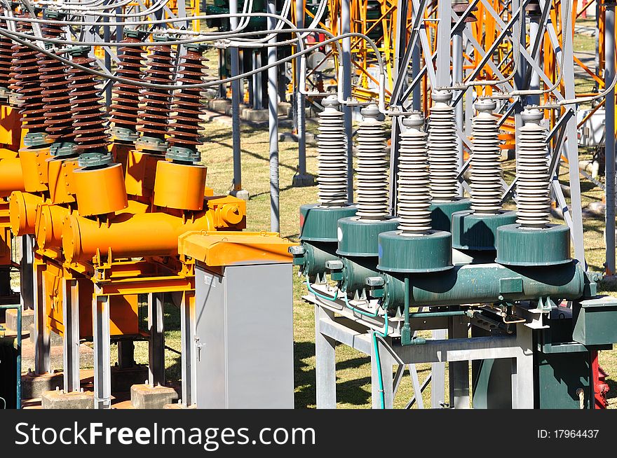 Many facilities of electric power