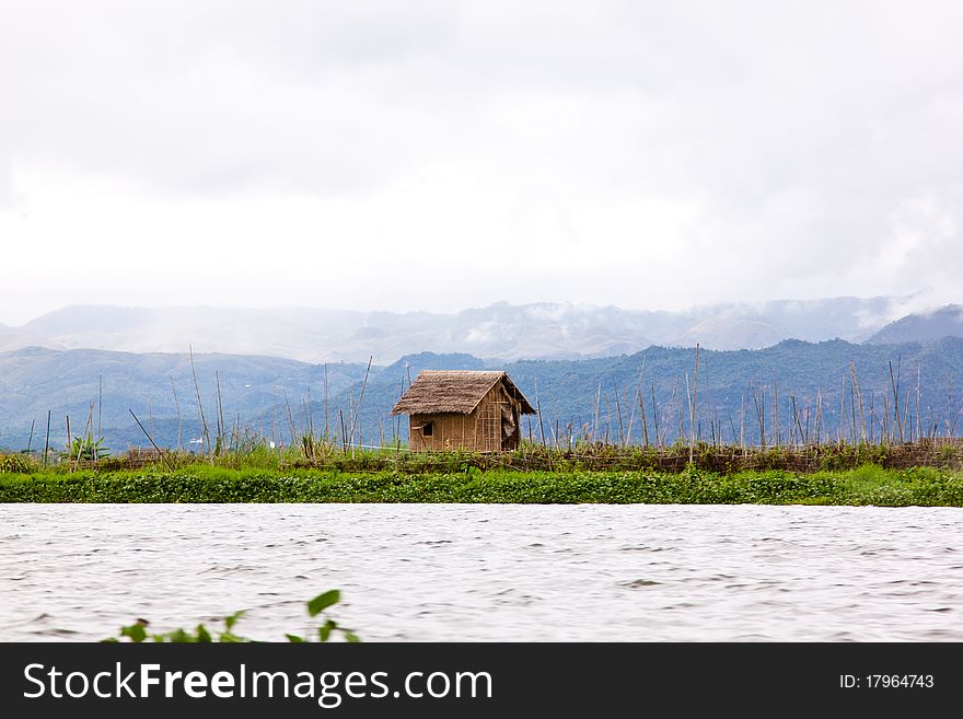 A Hut Near Inle Lake, Myanmar