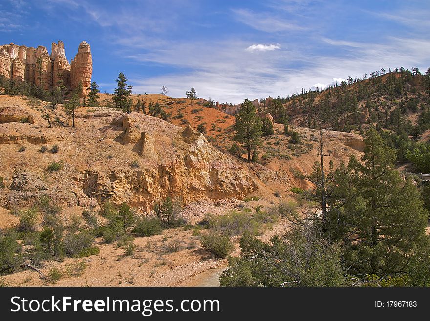 View Mossy Cave Trail, Bryce Canyon National Park