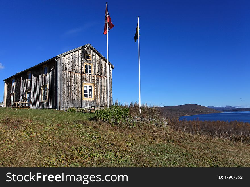 Very old house near the border between Sweden and Norway