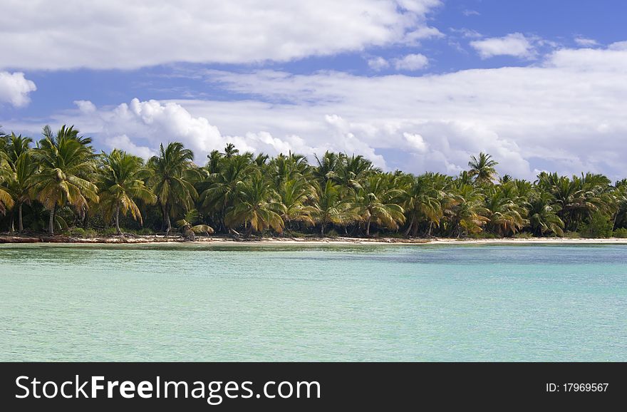 Blue Lagoon Near Saona Island