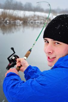 Winter Fishing Stock Images Winter Fishing Stock Images