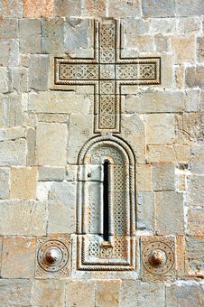 Wall, Window, Cross Stock Images Wall, Window, Cross Stock Images