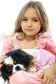 Cute Little Girl Royalty Free Stock Photo
