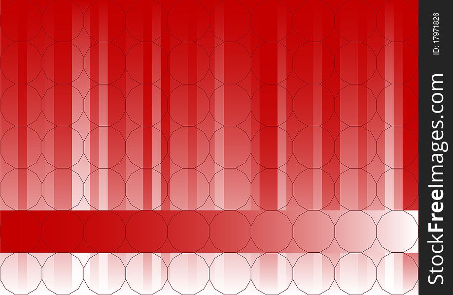 Red Fading Business Graphic very detailed