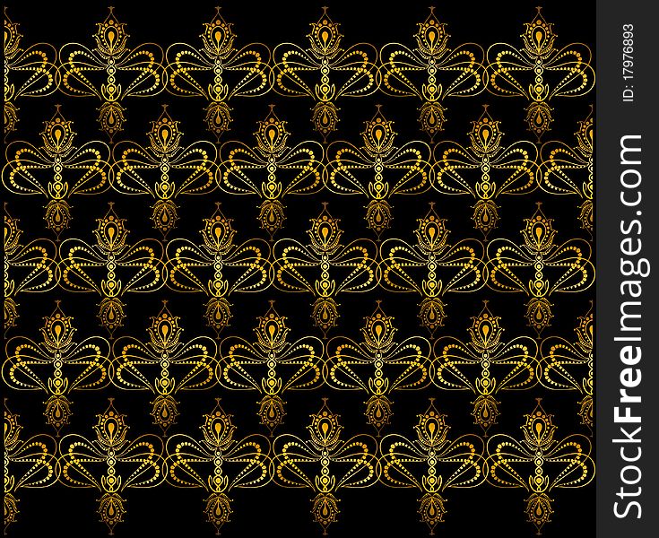 floral wallpaper background pattern.illustration for a design