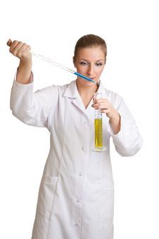 Scientist Woman Stock Photography
