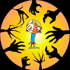 Horror Royalty Free Stock Image Horror Royalty Free Stock Image