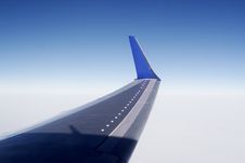 Wing Aircraft In The Sky Stock Photo Wing Aircraft In The Sky Stock Photo