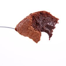 Brownie Bite Royalty Free Stock Photography Brownie Bite Royalty Free Stock Photography
